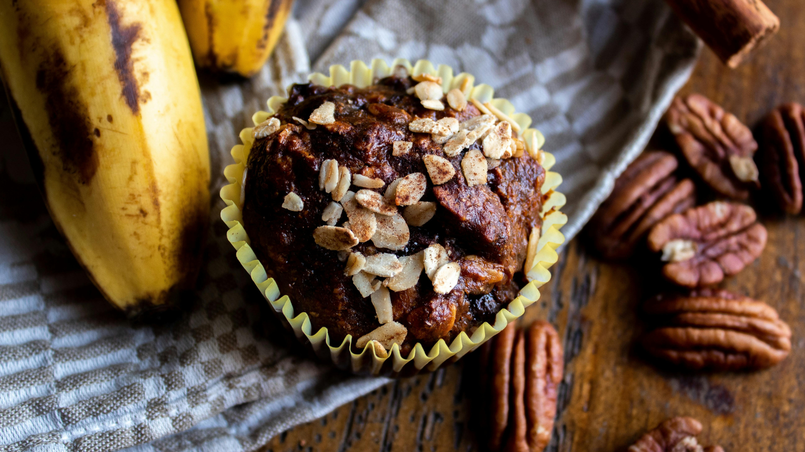 Рецепта за протеинови мъфини с банан